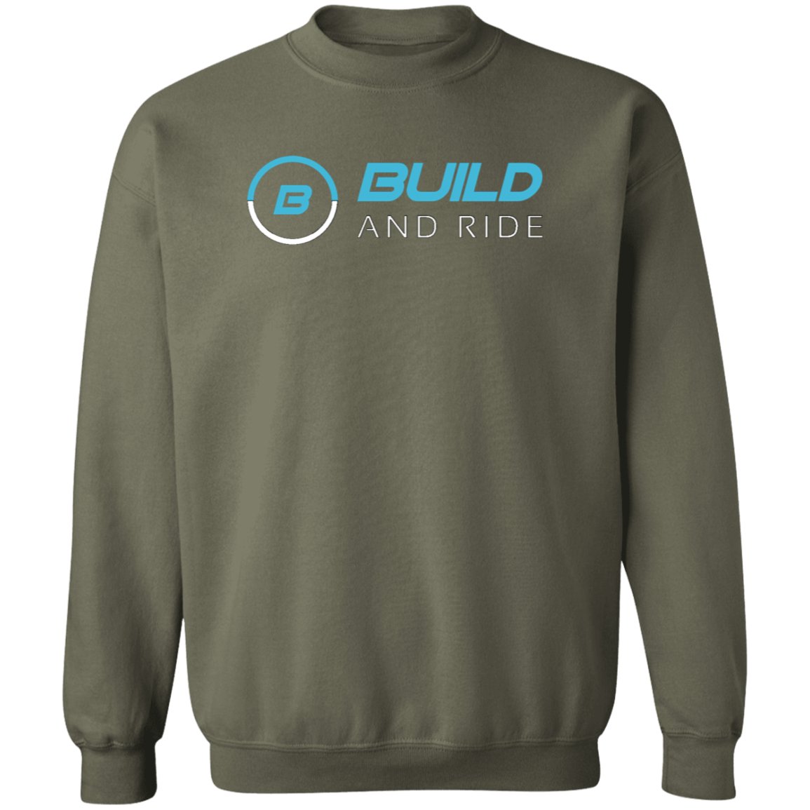 Build And Ride 2 Crewneck Sweatshirt - Build And Ride